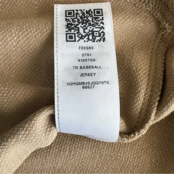 True Religion Men's Beige Pinstripe Jersey - Picture 8 of 8